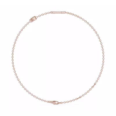Bezel Lab Diamond Pavé Initial Bracelet - H