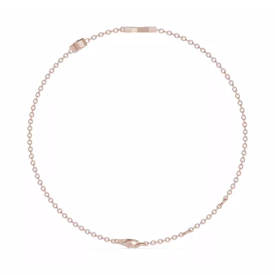 Bezel Diamond Pavé Initial Bracelet - K