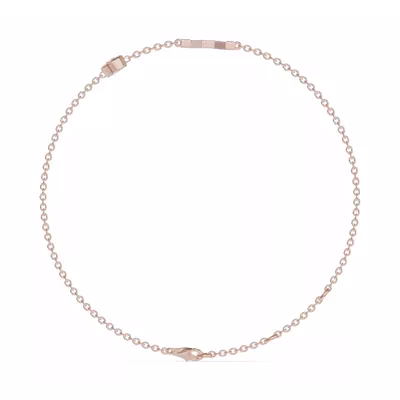 Bezel Lab Diamond Pavé Initial Bracelet - M