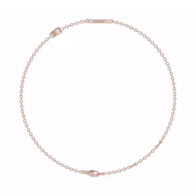 Bezel Lab Diamond Pavé Initial Bracelet - N