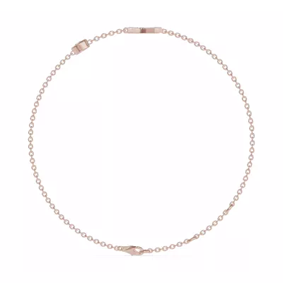 Bezel Diamond Pavé Initial Bracelet - R