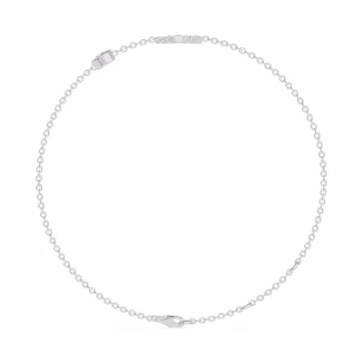 Bezel Lab Diamond Pavé Initial Bracelet - Y