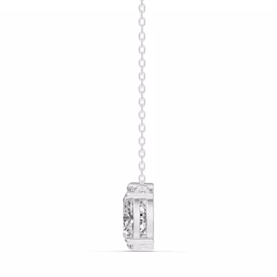 Toi et Moi Marquise and Oval Lab Diamond Necklace (1.50 ct. tw.)