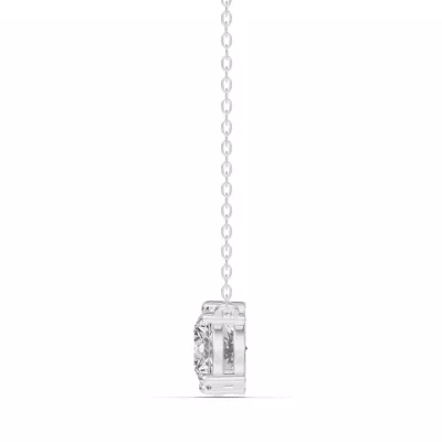Toi et Moi Pear and Round Lab Diamond Necklace (1.50 ct. tw.)