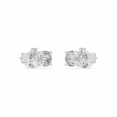 Toi et Moi Pear and Round Lab Diamond Earrings (2.50 ct. tw.)
