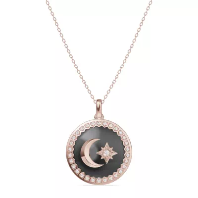 Astril Crest Lab Diamond Medallion Pendant