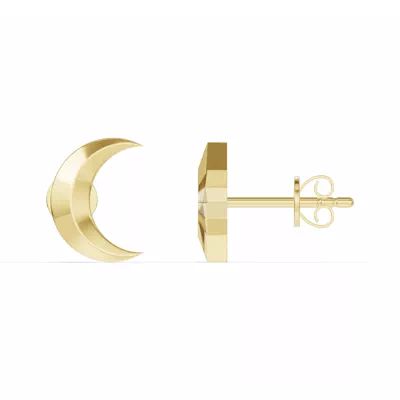 Astril Crescent & Star Lab Diamond Earrings