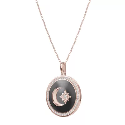 Astril Halo Diamond Medallion Pendant