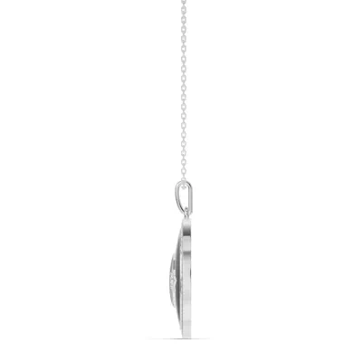 Astril Halo Diamond Medallion Pendant