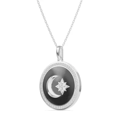 Astril Halo Lab Diamond Medallion Pendant