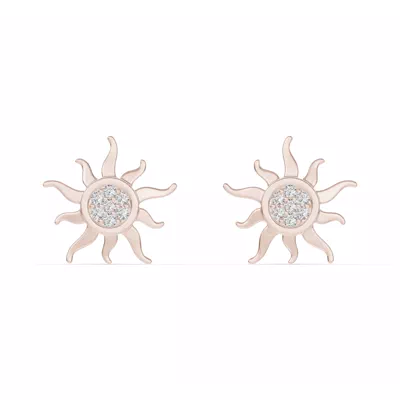 Astril Sol Pavé Lab Diamond Earrings