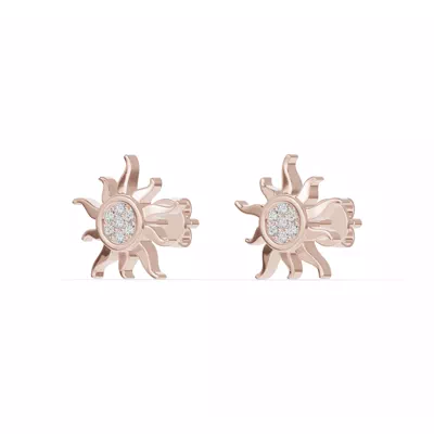 Astril Sol Pavé Lab Diamond Earrings