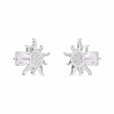 Astril Sol Pavé Lab Diamond Earrings