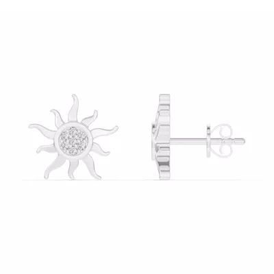 Astril Sol Pavé Lab Diamond Earrings