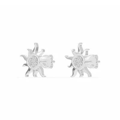 Astril Sol Pavé Diamond Earrings