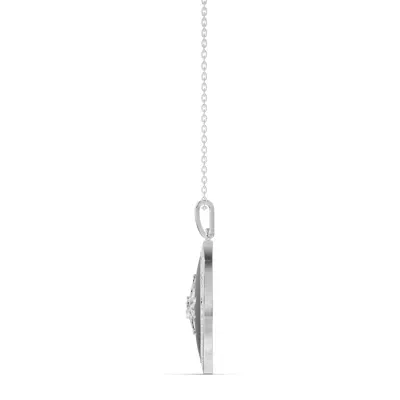 Astril Sol Halo Diamond Pendant