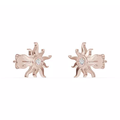 Astril Sunburst Diamond Earrings