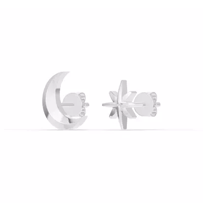 Astril Moon & North Star Earrings