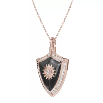 Astril Sol Shield Lab Diamond Pendant