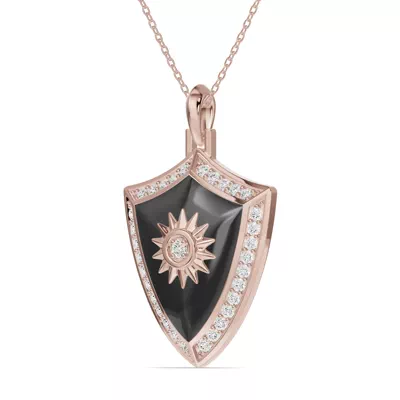 Astril Sol Shield Lab Diamond Pendant