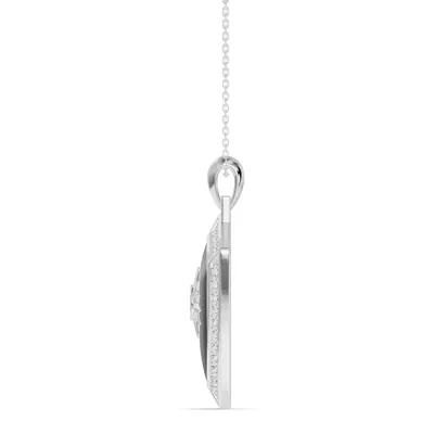 Astril Sol Shield Diamond Pendant