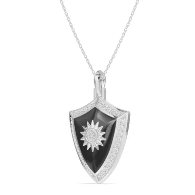Astril Sol Shield Diamond Pendant