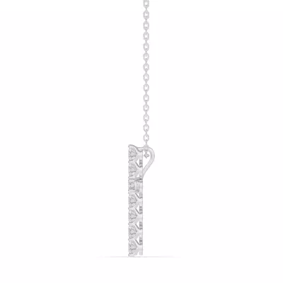 Unity Prong Diamond Cross Pendant (.50 ct. tw.)