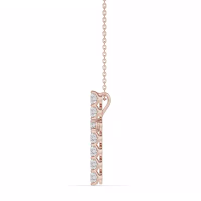 Unity Prong Diamond Cross Pendant (1.00 ct. tw.)