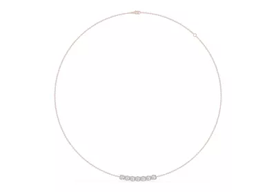 Unity Prong Lab Diamond Bar Necklace (1.75 ct. tw.)