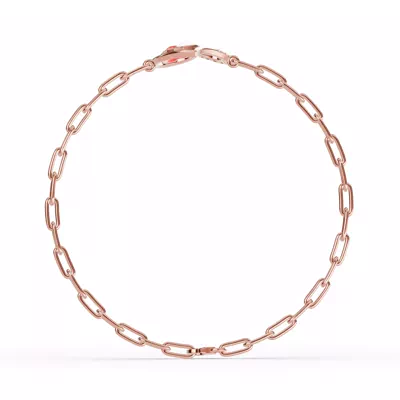 Duet Pavé Heart Bracelet – Red & White