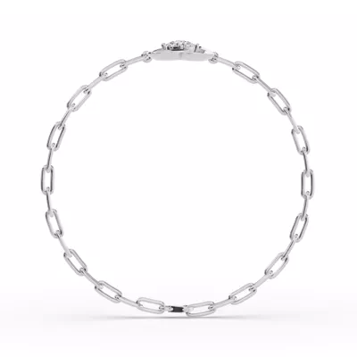 Spira Lab Pavé Halo Heart Bracelet