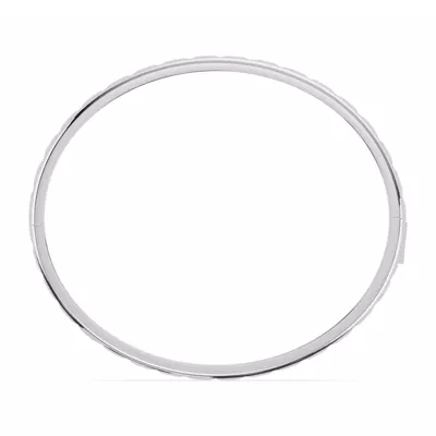 Eternity Heart Cutout Bangle