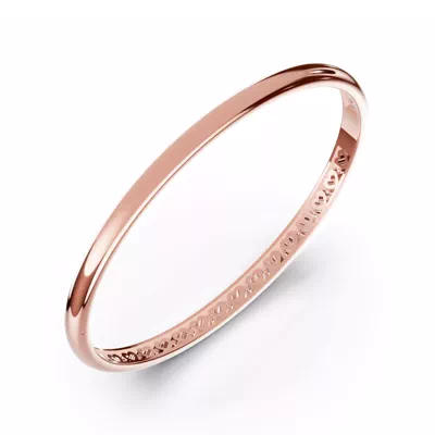 Inner Hearts Cutout Bangle