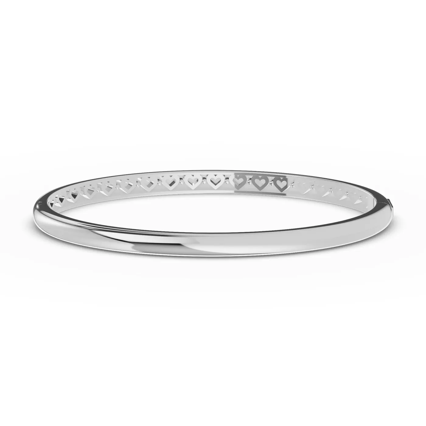 The Circle That Stays Platinum Engagement Ring