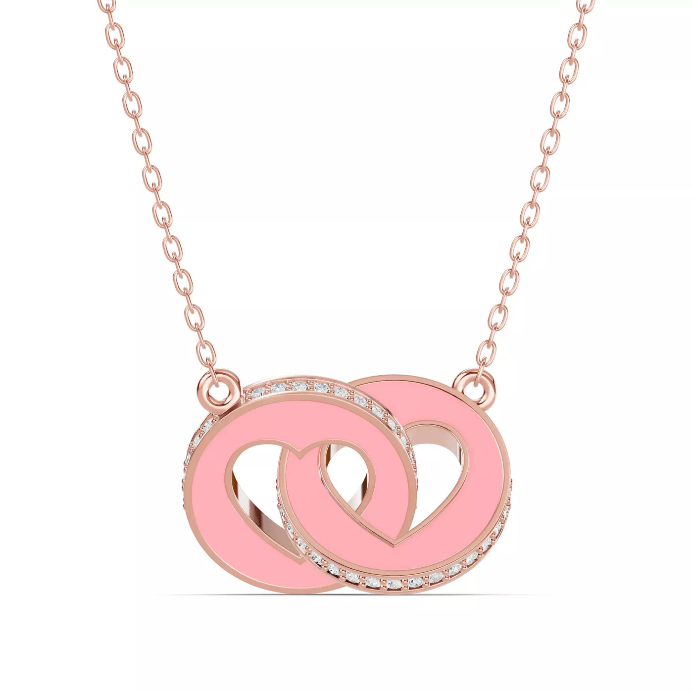 Shape With Meaning 14K Rose Gold Engagement Ring