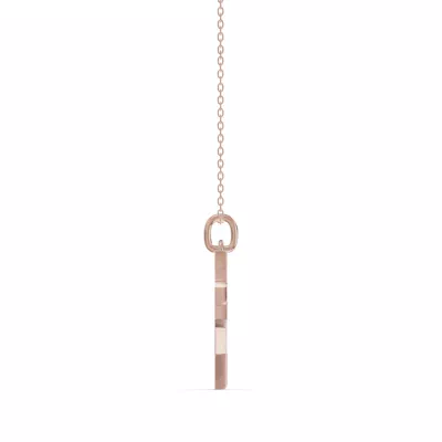 Triple Star Pavé Diamond Necklace