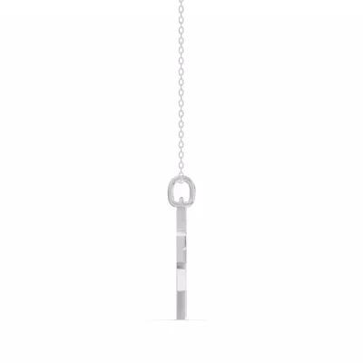 Triple Star Pavé Diamond Necklace