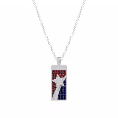 Shooting Star Tag Lab Diamond Necklace