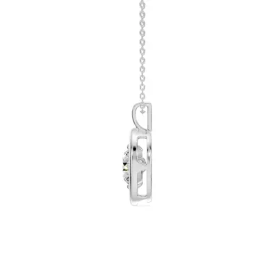Evermotion Round Lab Diamond Pendant (1.00 ct.)