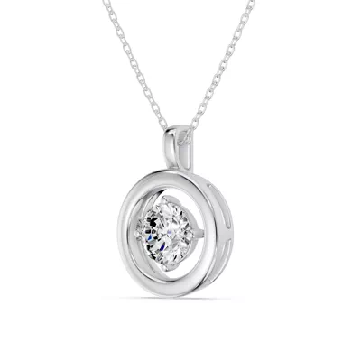 Evermotion Round Lab Diamond Pendant (1.00 ct.)
