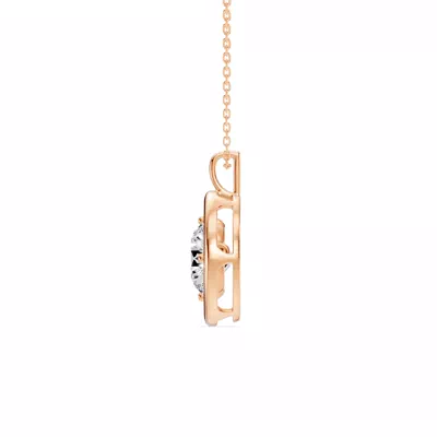 Evermotion Round Lab Diamond Pendant (2.00 ct.)