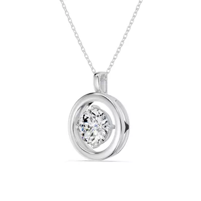 Evermotion Round Lab Diamond Pendant (2.00 ct.)