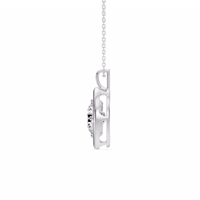 Evermotion Round Lab Diamond Pendant (2.00 ct.)