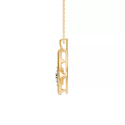 Evermotion Teardrop Lab Diamond Pendant (1.00 ct.)
