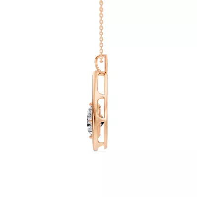 Evermotion Teardrop Lab Diamond Pendant (2.00 ct.)