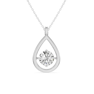 Evermotion Teardrop Lab Diamond Pendant (2.00 ct.)