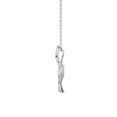 Fleur Pavé Lab Diamond Necklace