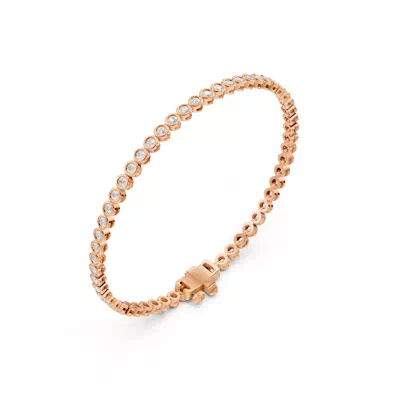 Bezel-Set Lab Diamond Tennis Bracelet (2 ct. tw.)