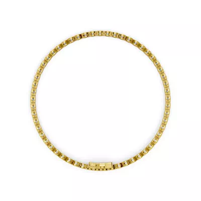 Bezel-Set Lab Diamond Tennis Bracelet (2 ct. tw.)