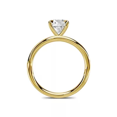 Avalon Crossover 1.00 ct. Round Lab Engagement Ring
